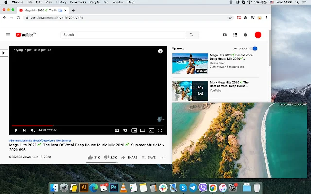 Picture-in-Picture with Playback Controls – Nonton Video Sambil Kerja - Screenshot 1
