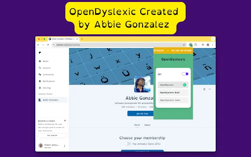 Download OpenDyslexic for Chrome – Font Ramah Disleksia Gratis - Screenshot 3