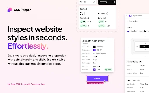 Download CSS Peeper Terbaru – Inspeksi Desain Website Gratis - Screenshot 1