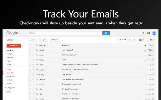 Email Tracker + Pixelblock: Lacak Email & Blokir Pelacak Gratis - Screenshot 1