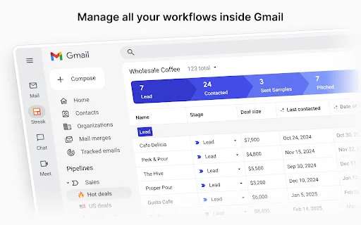 Download Streak CRM untuk Gmail Terbaru – Kelola Sales Jadi Mudah - Screenshot 1