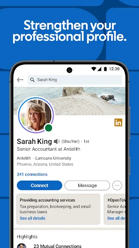 Download LinkedIn Terbaru – Cari Kerja & Bangun Koneksi Profesional - Screenshot 4
