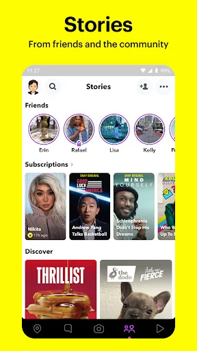 Download Snapchat APK Terbaru – Filter Keren & Chat Seru Gratis - Screenshot 4