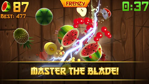 Download Fruit Ninja Terbaru – Game Memotong Buah Seru Gratis - Screenshot 1