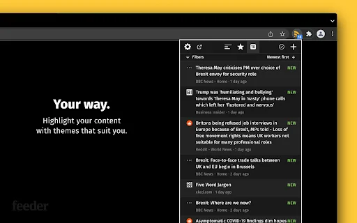 RSS Feed Reader: Pantau Berita & Update RSS Feed Terbaru Anda - Screenshot 4