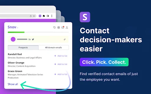 Download Email Finder by Snov.io Terbaru – Cari Email Gratis - Screenshot 2