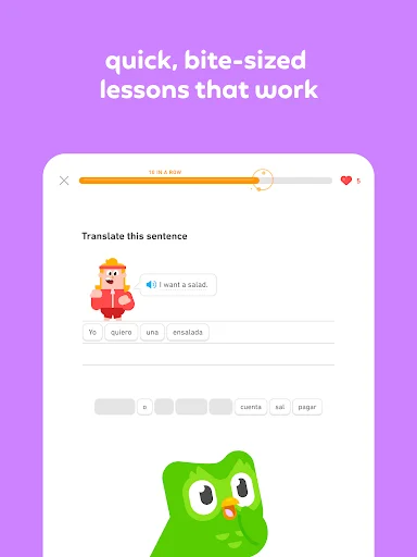 Download Duolingo Terbaru – Belajar Bahasa, Matematika & Musik - Screenshot 11