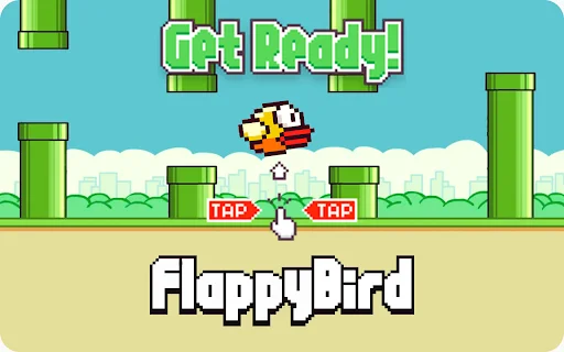 Download Flappy Bird Offline Terbaru – Main Game Klasik Gratis - Screenshot 1