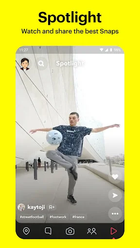 Download Snapchat APK Terbaru – Filter Keren & Chat Seru Gratis - Screenshot 5
