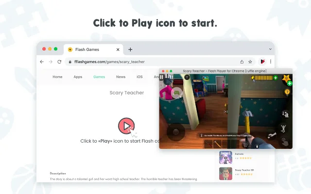 Flash Player for Chrome – Jalankan Game Flash Favorit Anda - Screenshot 3