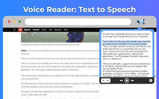 Text to Speech: Voice Reader TTS – Ubah Teks Jadi Suara Gratis - Screenshot 1