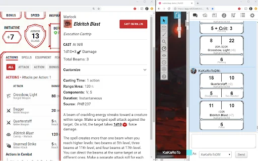 Unduh Beyond 20 Terbaru – Integrasi D&D Beyond ke Roll20 & Foundry - Screenshot 1