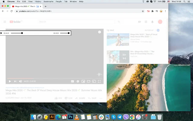 Picture-in-Picture with Playback Controls – Nonton Video Sambil Kerja - Screenshot 2