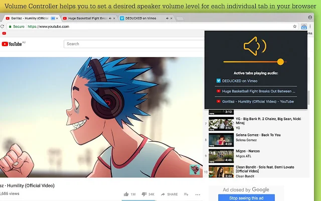 Download Volume Controller Terbaru – Pengeras Suara Browser Gratis - Screenshot 1