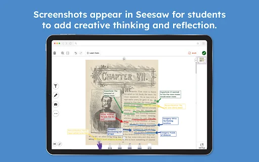 Reflect in Seesaw Extension: Alat Screenshot Edukasi Terbaik - Screenshot 3