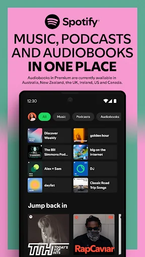 Download Spotify Terbaru 2026 – Musik & Podcast Gratis - Screenshot 1