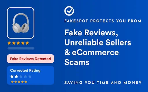 Unduh Fakespot untuk Amazon & eBay – Deteksi Ulasan Palsu - Screenshot 1