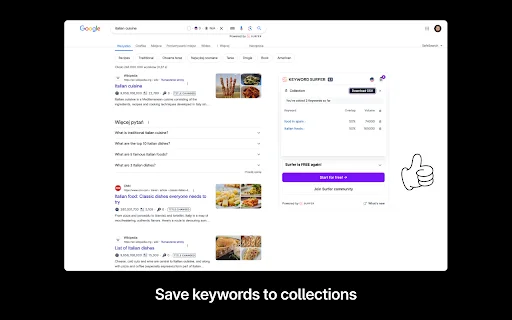 Download Keyword Surfer Terbaru – Riset Keyword Gratis & Cepat - Screenshot 2