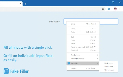 Download Fake Filler Terbaru – Isi Formulir Otomatis Gratis - Screenshot 1