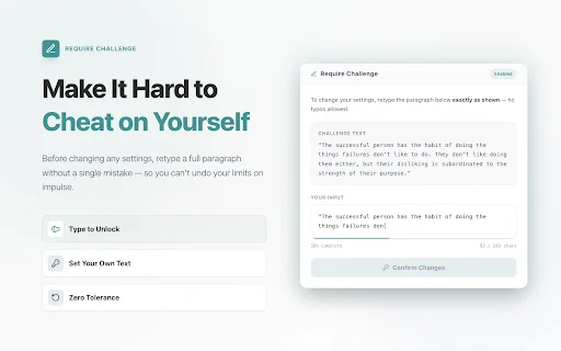 StayFocusd: Blokir Situs & Tingkatkan Produktivitas Anda - Screenshot 5
