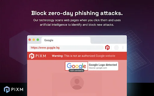 PIXM Phishing Protection: Proteksi Anti-Phishing Canggih Gratis - Screenshot 1