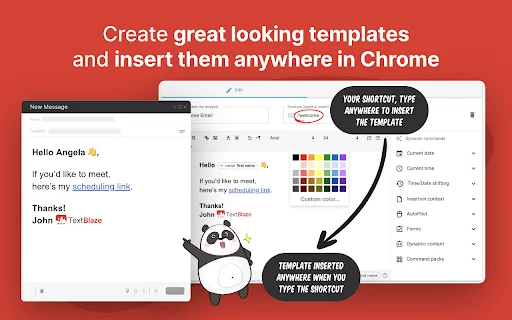 Download Text Blaze Terbaru – Ekstensi Chrome Productivity Terbaik - Screenshot 2