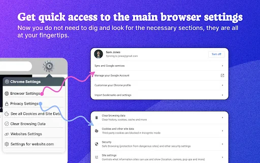 Download Settings for Chrome Terbaru – Akses Pengaturan Cepat - Screenshot 1