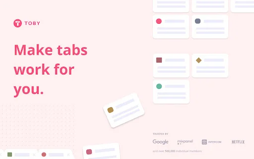 Toby: Kelola Tab Browser Lebih Produktif – Unduh Sekarang - Screenshot 1