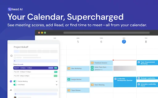 Read AI: Tingkatkan Produktivitas Meeting & Kalender Anda - Screenshot 2