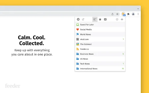 RSS Feed Reader: Pantau Berita & Update RSS Feed Terbaru Anda - Screenshot 1