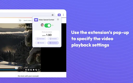 Video Speed Controller – Atur Kecepatan Video HTML5 Gratis - Screenshot 3