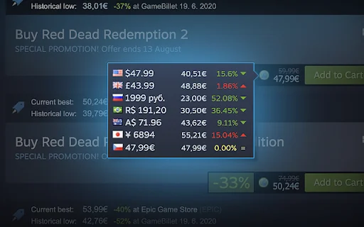 Download Augmented Steam Terbaru – Cek Harga Game Termurah - Screenshot 1