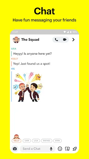 Download Snapchat APK Terbaru – Filter Keren & Chat Seru Gratis - Screenshot 2